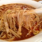 龍祥軒 - 龍祥軒・スーラー麺は細麺と乾燥豆腐の短冊⁈
