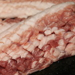 Kankoku Kateiryouri Toudaimon Takkammari - 切り込みを入れて味がしみ込ませやすくしてやわらかく焼かれた豚バラ肉