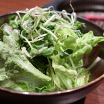 銀座焼肉 にく﨑 - にく﨑サラダ