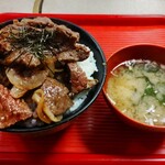 Tsubameya - 牛塩焼丼（大盛り）¥1000