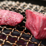 銀座焼肉 にく﨑 - ランプ ハラミ