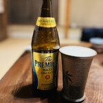 Daiichi - ◎ビールは陶器のグラスで飲む。