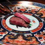 銀座焼肉 にく﨑 - ヒレ厚焼き