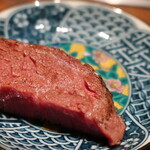 銀座焼肉 にく﨑 - ヒレ厚焼き