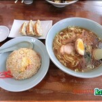 中華やあづま - ラーメン＋Cセット