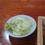 手打ち大石田そば　きよ - 薬味