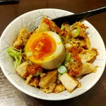 らーめん 鶏喰 - 味玉のせ