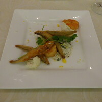 キハチ 名古屋JRセントラルタワーズ店 - ワカサギと小海老のフリット　香味タルタルソース