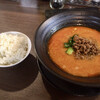 杏亭 - 坦々麺(汁あり)、ライス(小)
