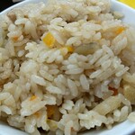 牧のうどん 加布里本店 - かしわめし　190円