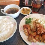 担々麺や 昇龍天 - ザンタレ定食（税込750円）