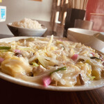 長崎ちゃんぽん 幸楽 - ツツくとペッタンコ（笑）