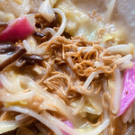 長崎ちゃんぽん 幸楽 - しんなりさせないと…麺が、刺さったり歯に挟まるんですよ（笑）