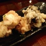花道 - タラと白子の天ぷら