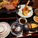 レストラン四季 - ステーキ定食