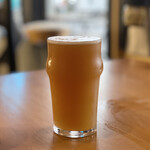 つくばブルワリー - 金色姫 Hazy IPA（1/2Pint 800円）