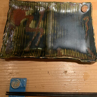 鳥恵 上野広小路店 - 食器に店名刻印