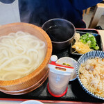 うどん ゆきの - 釜揚げ定食⭐︎