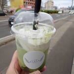 とろり天使のわらびもち - 「飲むわらび餅/抹茶」680円