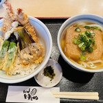 うどん ゆきの - 天丼セット⭐︎