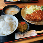 とんかつ専門 とんき - ロースカツ定食