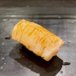 小判寿司 - 追加 帆立貝 炙り