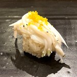 小判寿司 - 白魚 唐墨