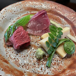 比良山荘 - 鹿、鯉、筍