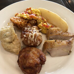 スクエア - 唐揚げ／揚げ餃子／たこ焼き／チキンステーキ／オムライス／ポテト