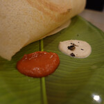 ミライ 南インド料理 - 2種類のチャトニ