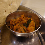 ミライ 南インド料理 - 季節のドライカレー