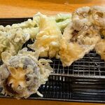 彩割烹 一三六 - しいたけ、まいたけ、アスパラ、など