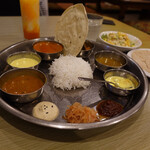 ミライ 南インド料理 - ミールス(Aセット)