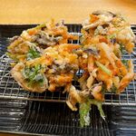 彩割烹 一三六 - かきあげ