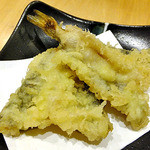 天ぷら処 こさか - ハタハタの天ぷら（２０１３年１月）