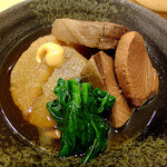 天ぷら処 こさか - ぶり大根（２０１３年１月）