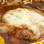 ココス - たっぷりチーズと国産舞茸の包み焼きハンバーグ弁当