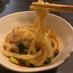 Ajiasakabatenjiku - 麺はうどん