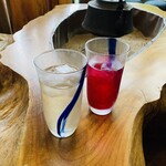 そば処 明日葉 - ドリンク写真:自家製梅ジュース