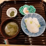 蓬左茶寮 - ご飯セット