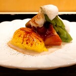 蓬左茶寮 - 日間賀島タコのキャラメルマキアート