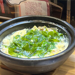 醍醐 - 生わかめと旬のたけのこを使った卵スープ