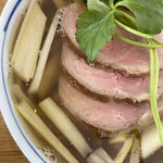 まん作 - 鴨ねぎそば♬ 1350円