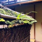 瓢亭 - ✽ くずやの隣の手水場を出たところで…、何とも風情があります。