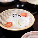 赤坂あんど - 【週替わり定食 お魚料理@税込1,200円】サラダ