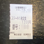 Aozora Shokudou - 券売機で食券を買って入店です。