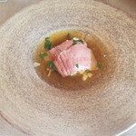 アル・ケッチァーノ - ◆レンズ豆と牛肉のリゾット