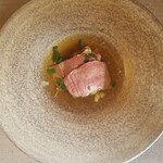 アル・ケッチァーノ - ◆レンズ豆と牛肉のリゾット