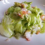 アル・ケッチァーノ - ◆カニとレタスとだだちゃ豆プラリネ