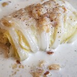 アル・ケッチァーノ - ◆白菜と生ハムのチーズクリームソース